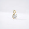 Diamond Cut Gold Charm